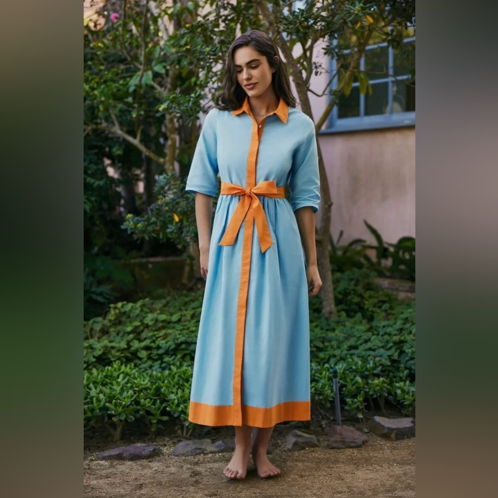 Hermoza Francesca Dress in Amalfi Colorway - Size M - NWT - $248 Sold Out